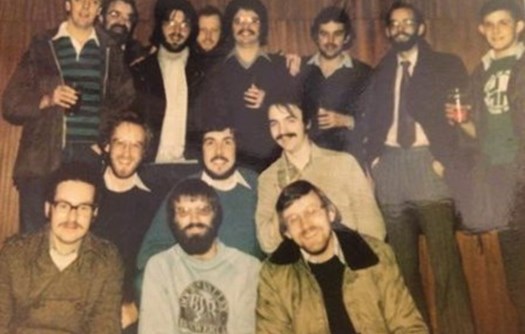 1970s London Hospital male nurses & support staff