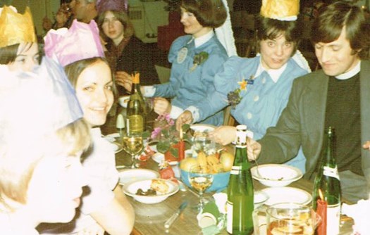 1973 Christmas lunch