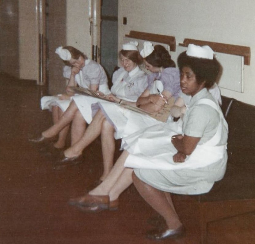 1970s Waiting for shift handover