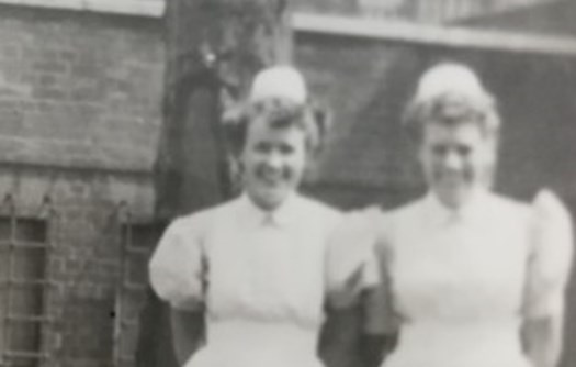 1951 student nurses- Brownie Thompson (R)
